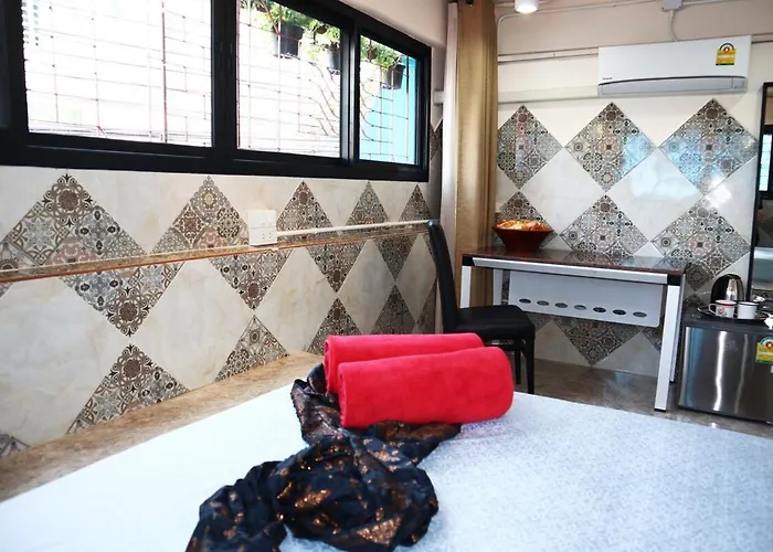 Apartment Sky 6 The Perfect Quiet Oasis Bkk Center Near Mrt *